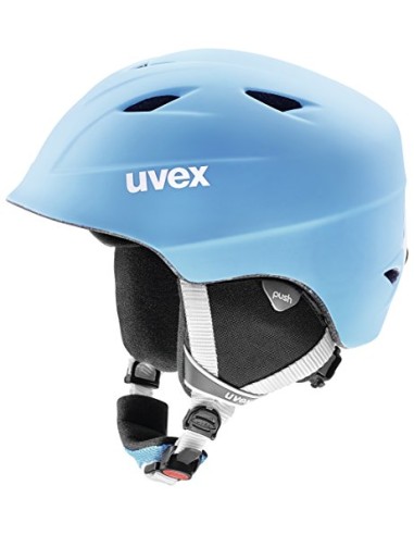 Uvex Kinder Airwing 2 Pro Skihelm, LiteBlue-White mat, 52-54 cm Les êtres humains sont 